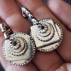 Elegant Silver Dangle Earrings